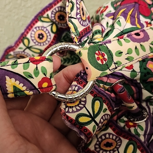🌞 Vera Bradley Viva La Vera Quick Draw Bucket Style Retired Style Purse - Picture 4 of 14